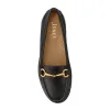Lorella Leather Heeled Loafers - LORELLA / 327 456 - Black Leather sold by Jones Bootmaker