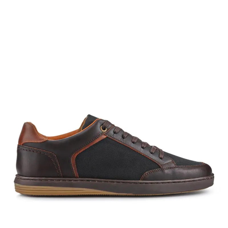 San Diego Leather Trainers - SANDIEGO / 327 427 - Brown sold by Jones Bootmaker