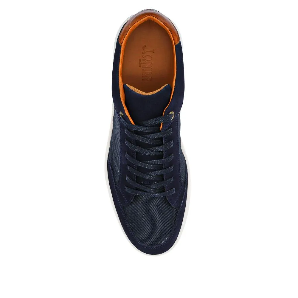 San Diego Leather Trainers - SANDIEGO / 327 427 - Navy Multi sold by Jones Bootmaker product image thumbnail 4