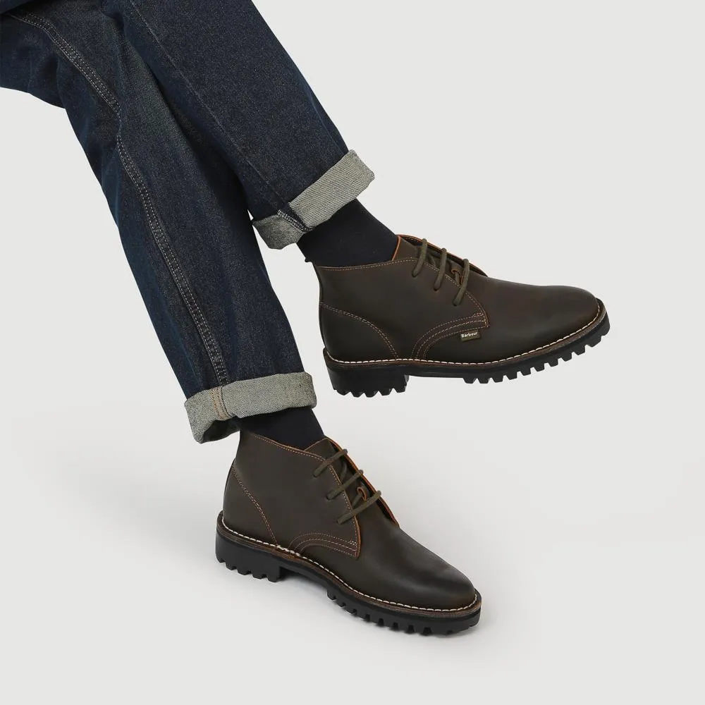Suede Lace-Up Ankle Boots - BARBR41505 / 327 363 - Dark Brown sold by Jones Bootmaker product image thumbnail 5
