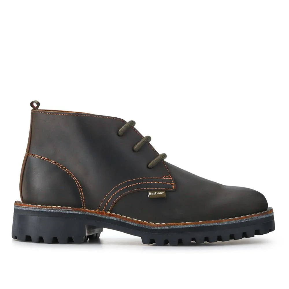Suede Lace-Up Ankle Boots - BARBR41505 / 327 363 - Dark Brown sold by Jones Bootmaker product image thumbnail 3