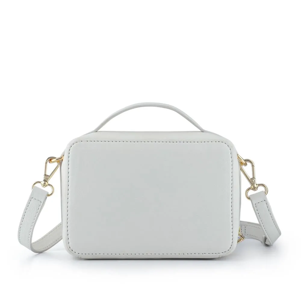 Waldorf Leather Zip-Up Handbag - WALDORF / 327 324 - White sold by Jones Bootmaker product image thumbnail 3