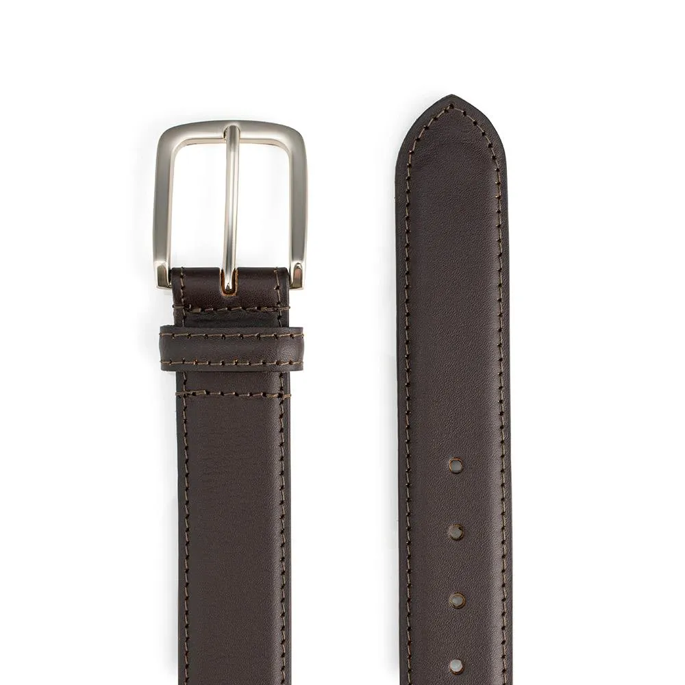 Urban Leather Belt - URBAN / 327 158 - Dark Brown sold by Jones Bootmaker product image thumbnail 3