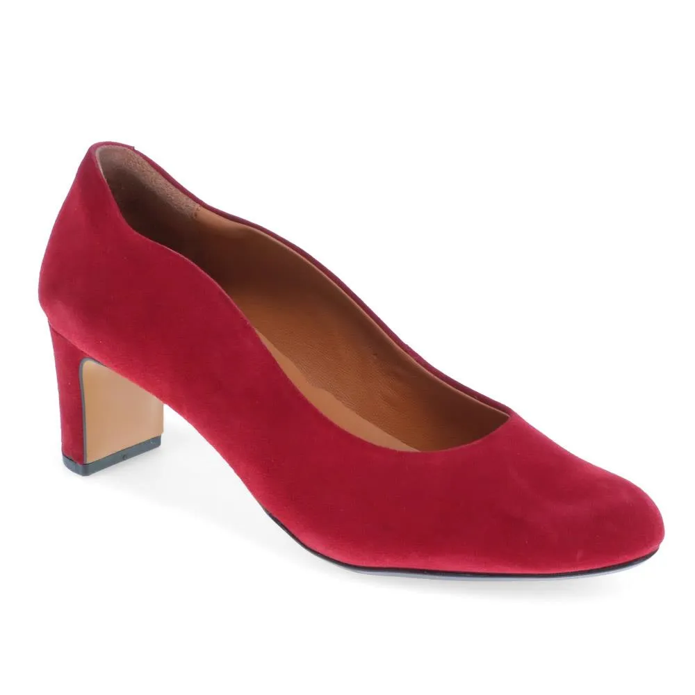 Zoey Leather Court Shoes - ZOEY / 323 597 - Dark Red sold by Jones Bootmaker product image thumbnail 2