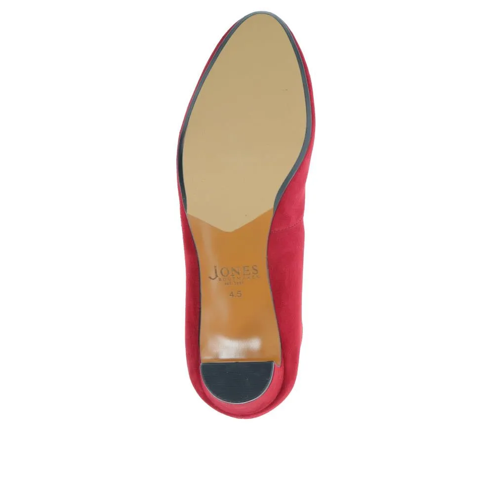 Zoey Leather Court Shoes - ZOEY / 323 597 - Dark Red sold by Jones Bootmaker product image thumbnail 4