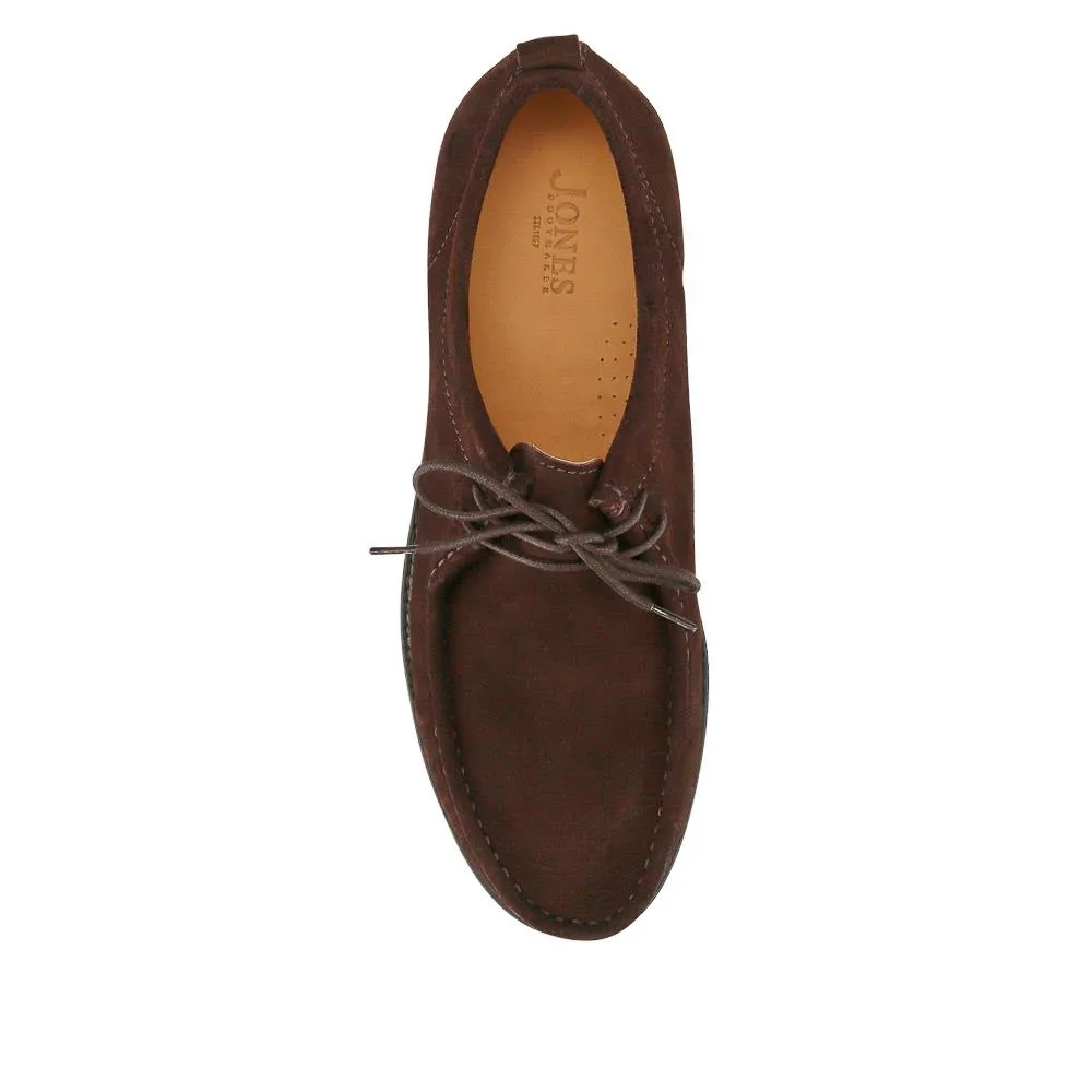 Patchway Leather Moccasins - PATCHWAY / 327 103 - Dark Brown sold by Jones Bootmaker product image thumbnail 4