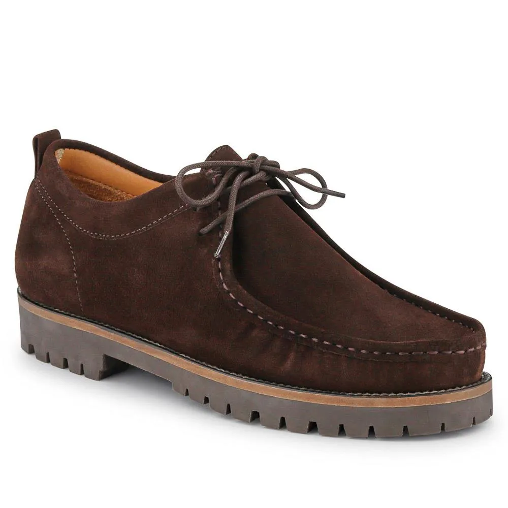 Patchway Leather Moccasins - PATCHWAY / 327 103 - Dark Brown sold by Jones Bootmaker product image thumbnail 2