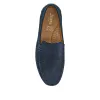 Rohan Wide Fit Leather Sheepskin-Lined Moccasins - ROHAN / 327 071 - Navy sold by Jones Bootmaker
