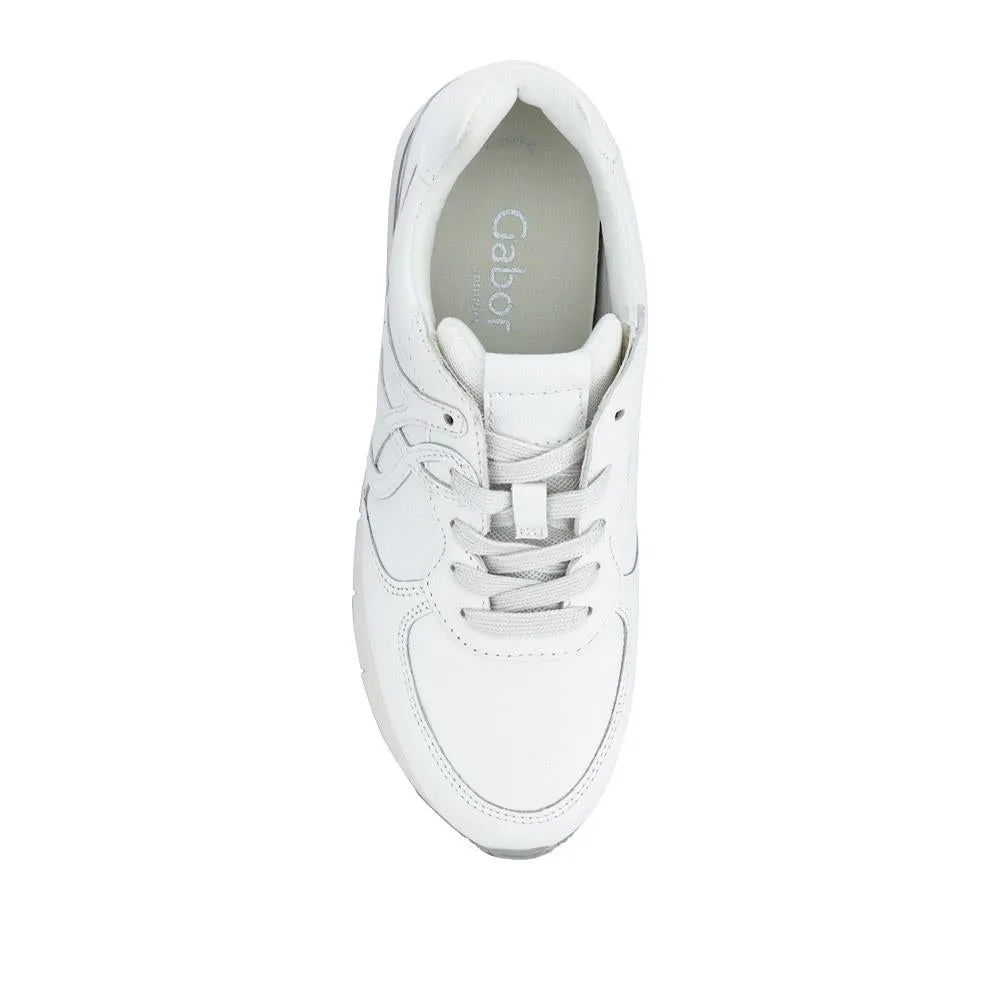 Pauline Gabor Casual Lace-Up Trainers - GAB41518 / 327 032 - White sold by Jones Bootmaker product image thumbnail 4