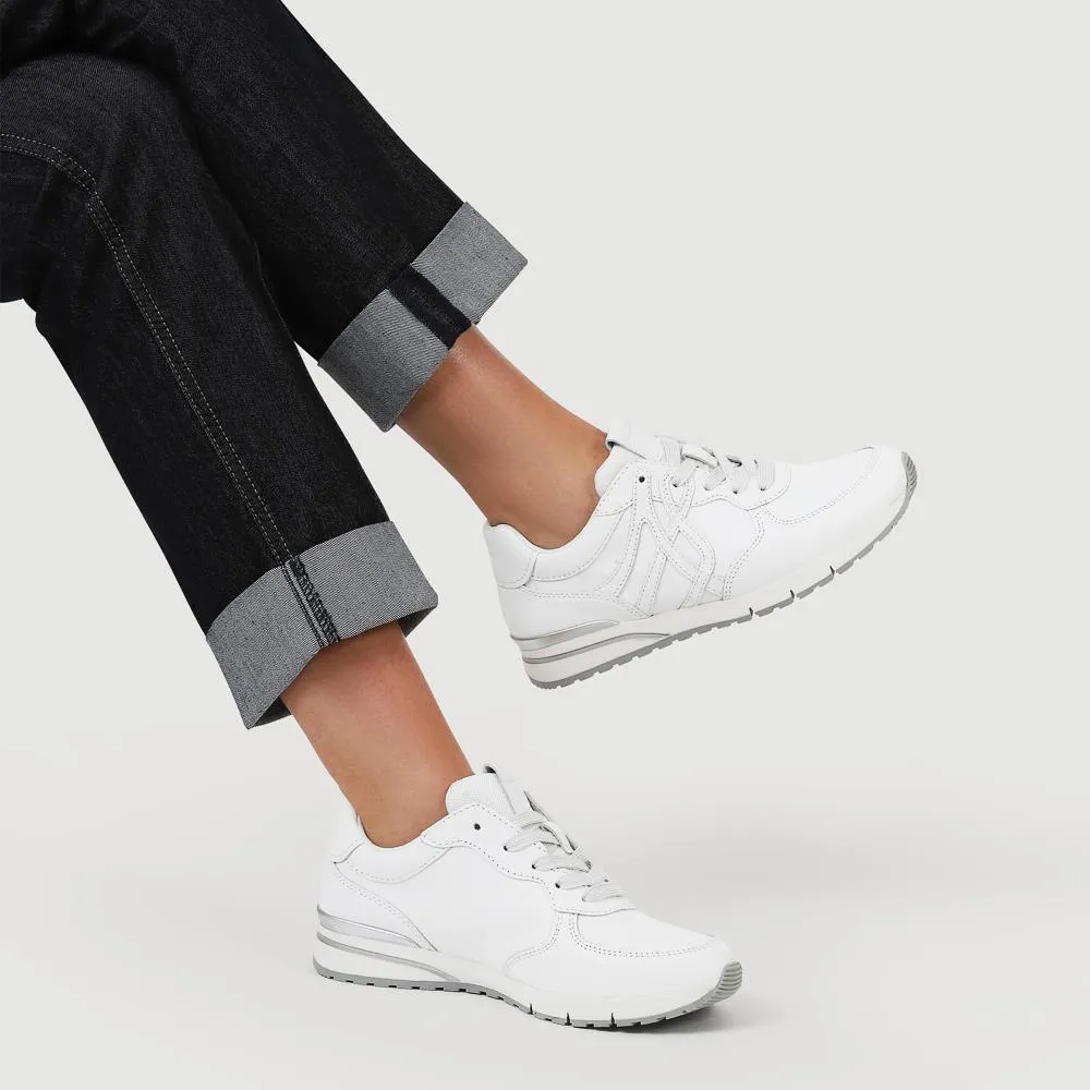 Pauline Gabor Casual Lace-Up Trainers - GAB41518 / 327 032 - White sold by Jones Bootmaker product image thumbnail 5