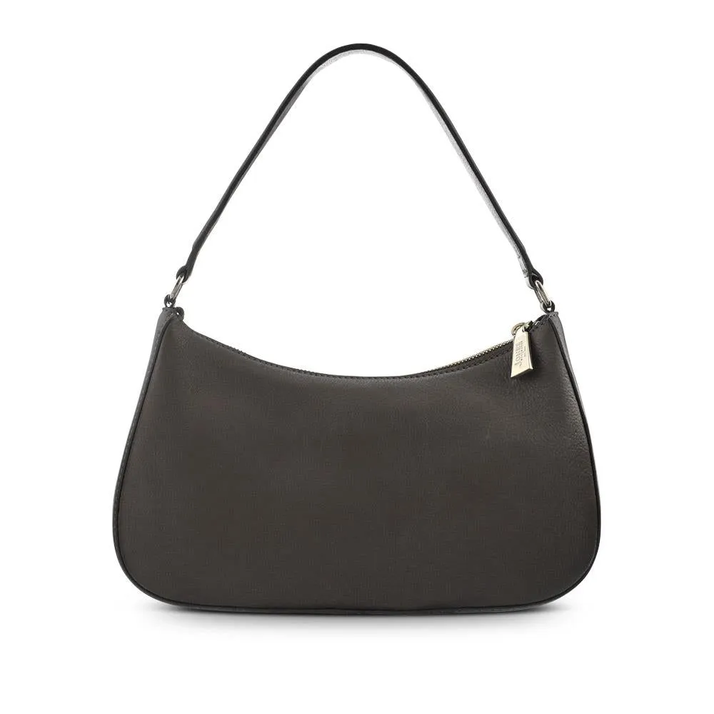 Verbier Multi-Fasten Leather Shoulder Bag - VERBIER / 327 013 - Black sold by Jones Bootmaker product image thumbnail 2