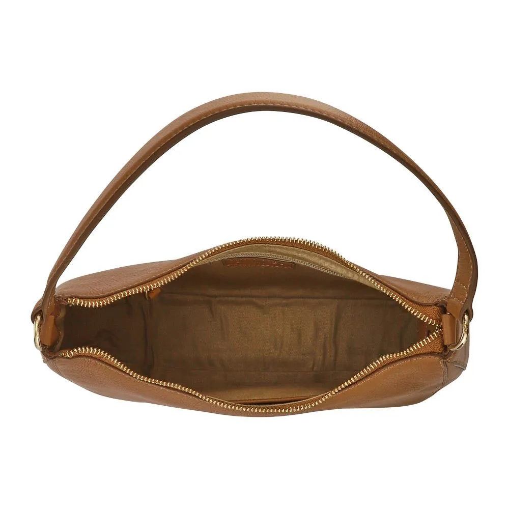 Verbier Multi-Fasten Leather Shoulder Bag - VERBIER / 327 013 - Tan sold by Jones Bootmaker product image thumbnail 3