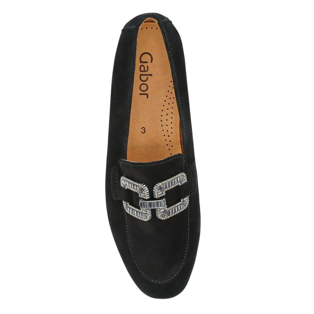 Jackie All-Leather Slip-On Moccasins - GAB41500 / 326 976 - Black sold by Jones Bootmaker product image thumbnail 4