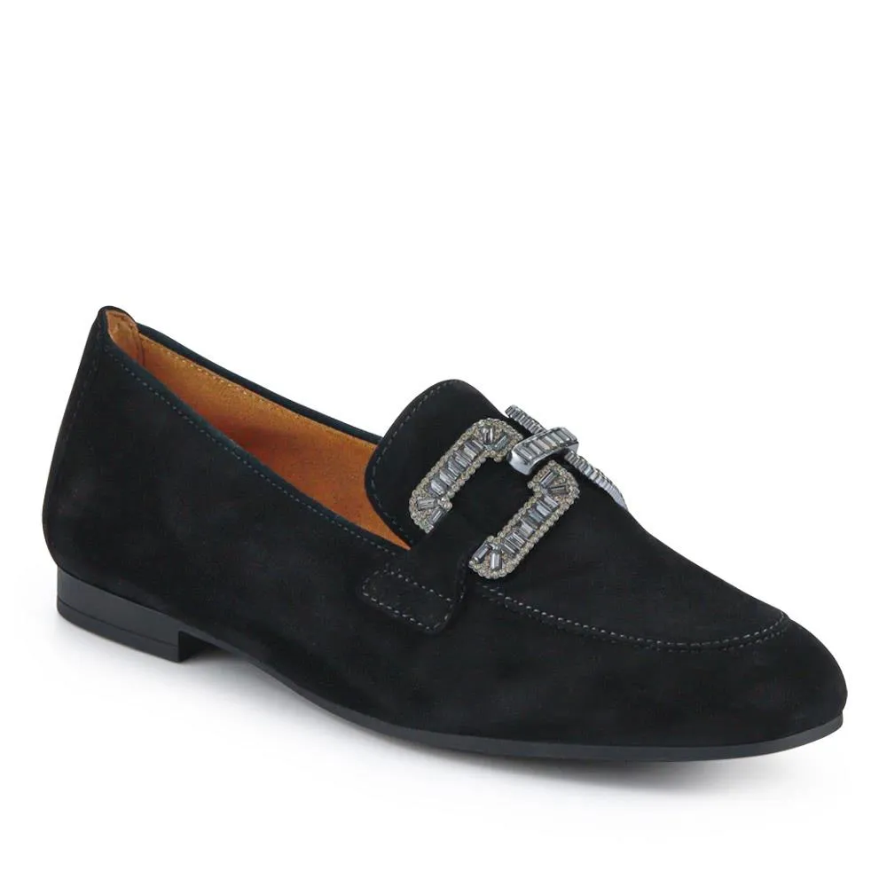Jackie All-Leather Slip-On Moccasins - GAB41500 / 326 976 - Black sold by Jones Bootmaker product image thumbnail 2