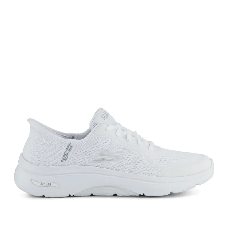 Slip-ins: GO WALK Arch Fit 2.0 - SKE40536 / 326 849 - White sold by Jones Bootmaker