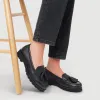 Leather Casual Slip-On Shoes - GERANIUM2 / 326 780 - Black sold by Jones Bootmaker