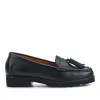 Leather Casual Slip-On Shoes - GERANIUM2 / 326 780 - Black sold by Jones Bootmaker