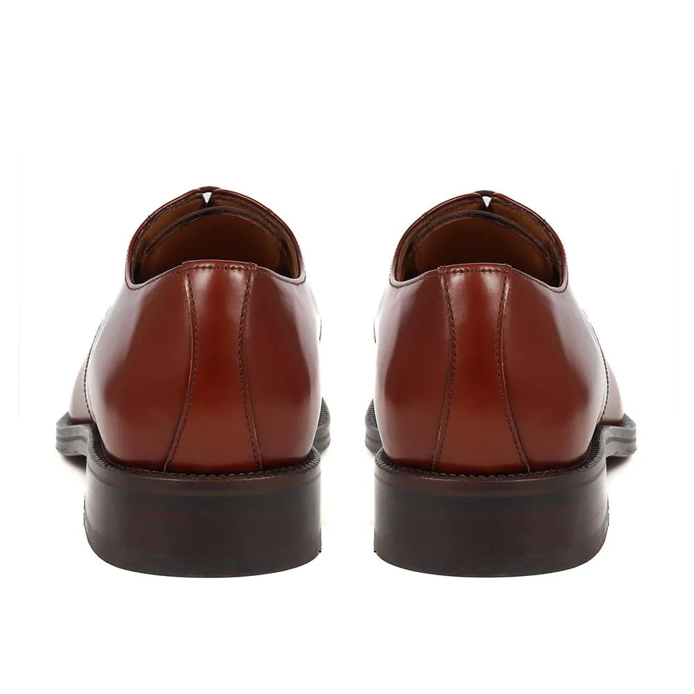 Cambridge Leather Polished Derby Shoes - CAMBRIDGE2 / 323 783 - Walnut sold by Jones Bootmaker product image thumbnail 3