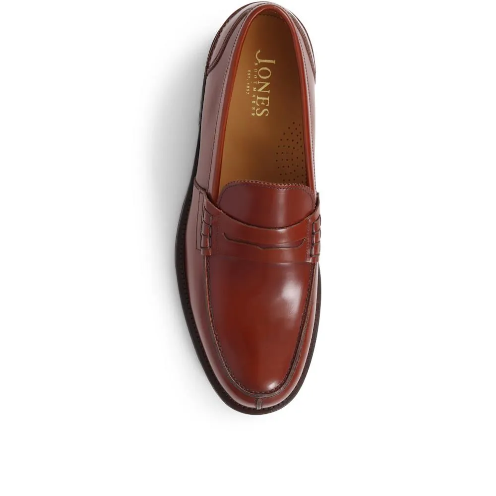 Chorleywood2 Leather Penny Loafers  - CHORLEYWOOD2 / 325 301 - Walnut sold by Jones Bootmaker product image thumbnail 5
