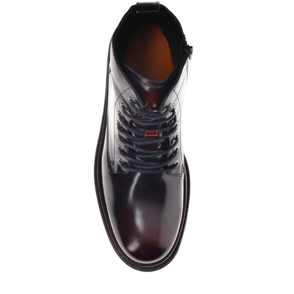 Dewsbury Lace-Up Boots - DEWSBURY / 326 627 - Burgundy sold by Jones Bootmaker product image thumbnail 5