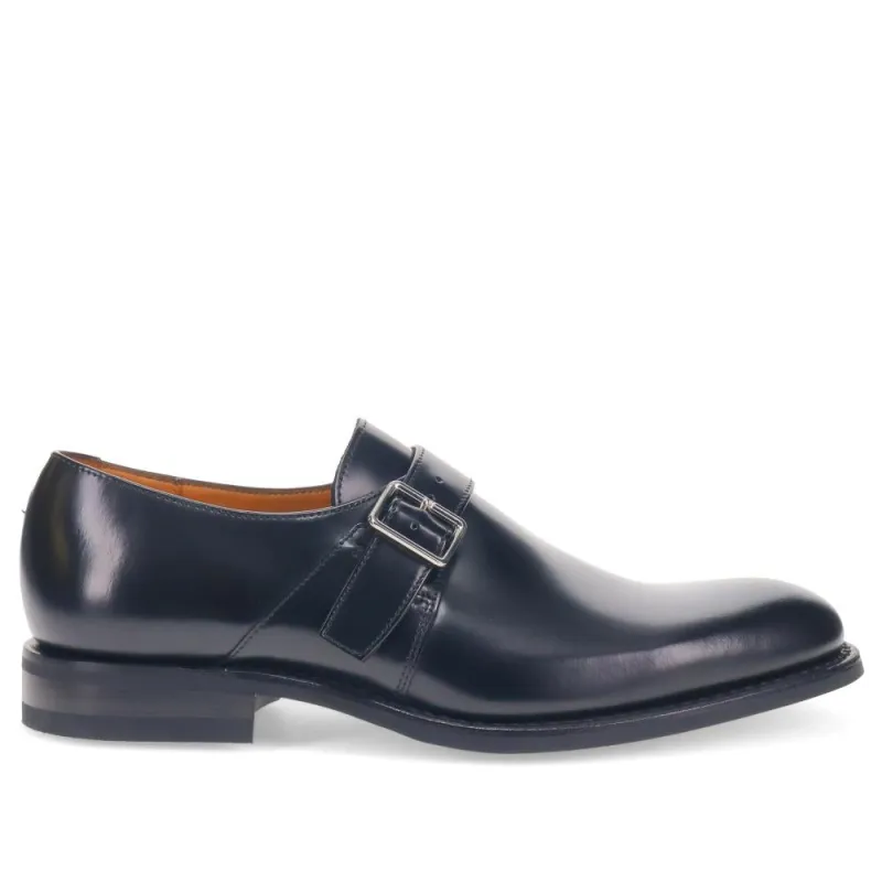 Smart Leather Buckled Shoes  - LOA39502 / 326 578 - Black sold by Jones Bootmaker