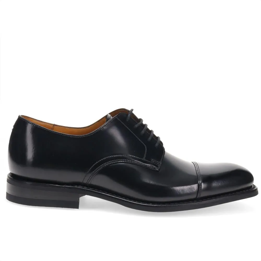 Loake Smart Leather Derby Shoes - LOA39501 / 326 577 - Black sold by Jones Bootmaker