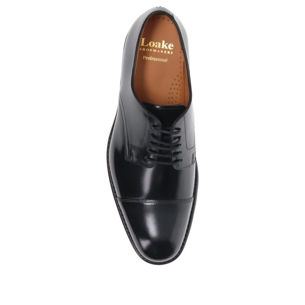 Loake Smart Leather Derby Shoes - LOA39501 / 326 577 - Black sold by Jones Bootmaker product image thumbnail 4