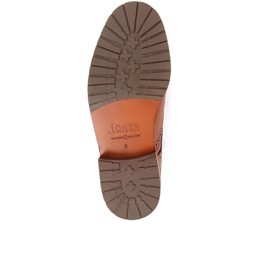 Kingsbay Men's Leather Brogues - KINGSBAY / 320 142 - Tan sold by Jones Bootmaker product image thumbnail 5