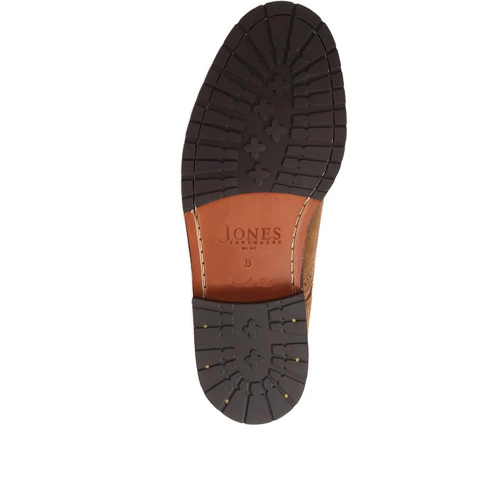 Kingsbay Men's Leather Brogues - KINGSBAY / 320 142 - Tobacco sold by Jones Bootmaker product image thumbnail 4