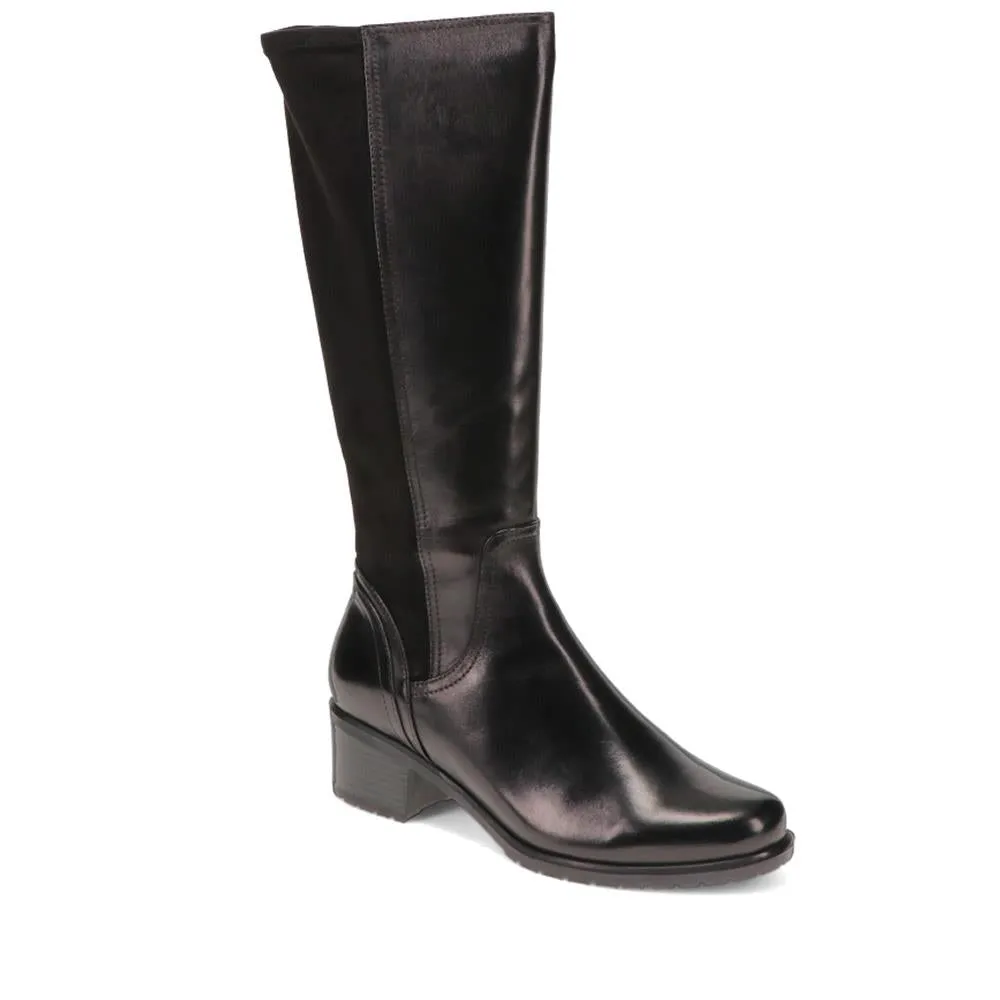 Leather Long Boots - SINO40509 / 326 466 - Black sold by Jones Bootmaker product image thumbnail 2