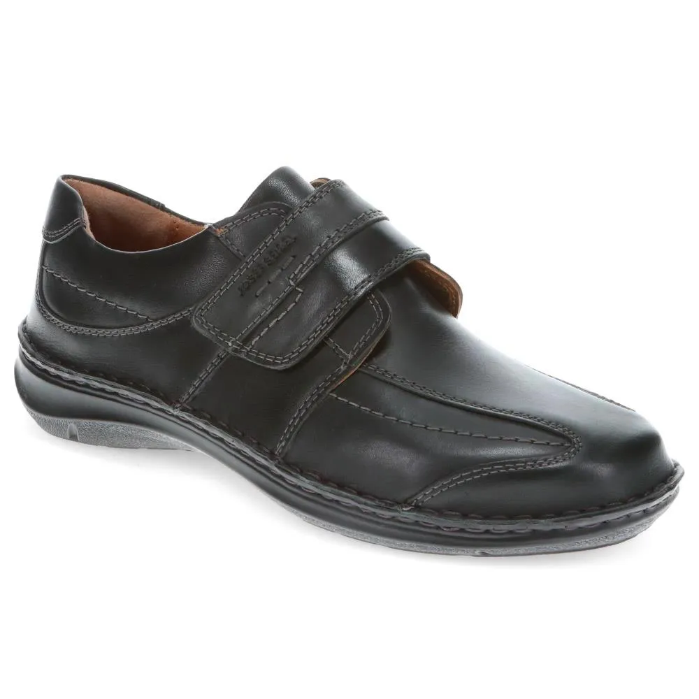 Smart Leather Touch-Fasten Shoes - JOSEF40505 / 326 431 - Black sold by Jones Bootmaker product image thumbnail 2