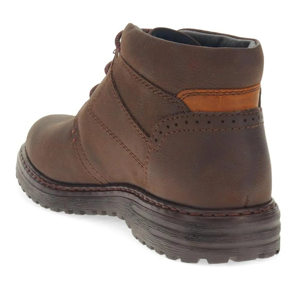 Leather Ankle Boots - JOSEF40502 / 326 428 - Brown sold by Jones Bootmaker product image thumbnail 3