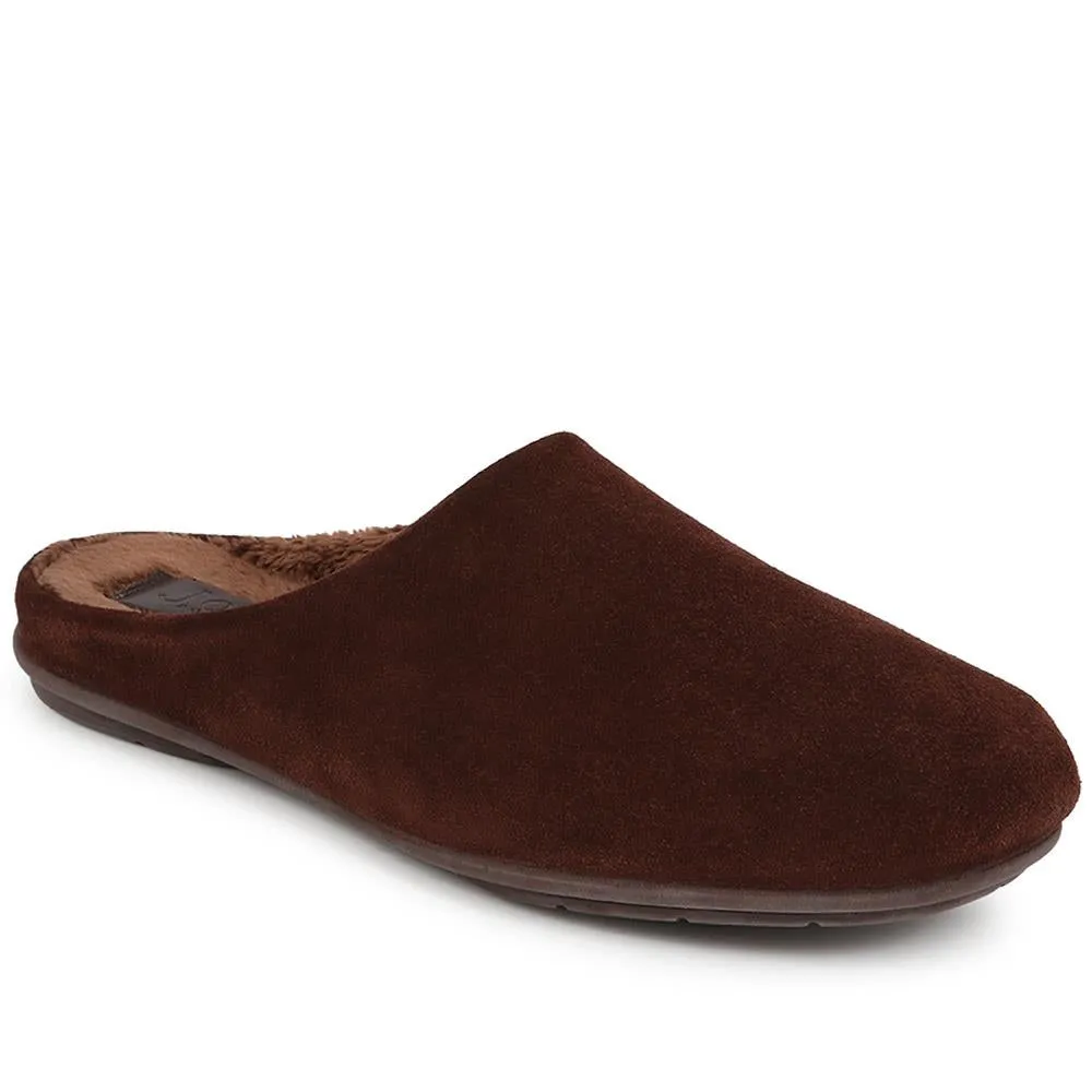 Zayden Mule Slippers - ZAYDEN / 326 382 - Chocolate sold by Jones Bootmaker product image thumbnail 2