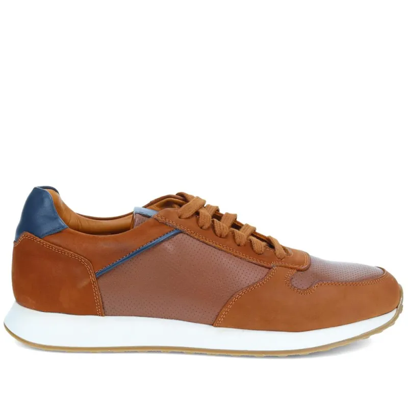 Southsea Lace-Up Trainers  - SOUTHSEA / 326 325 - Tan sold by Jones Bootmaker