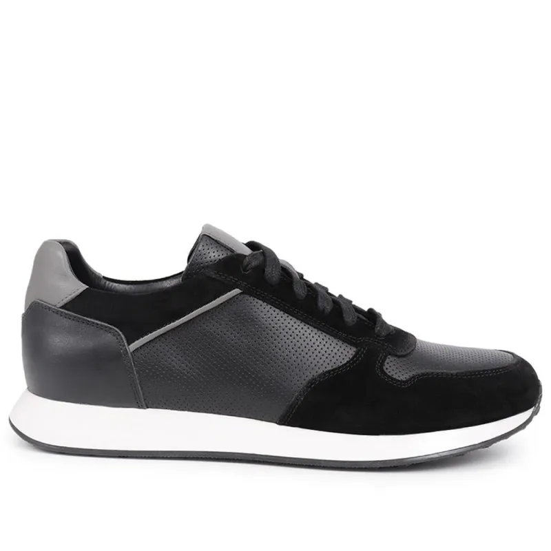 Southsea Lace-Up Trainers  - SOUTHSEA / 326 325 - Black sold by Jones Bootmaker