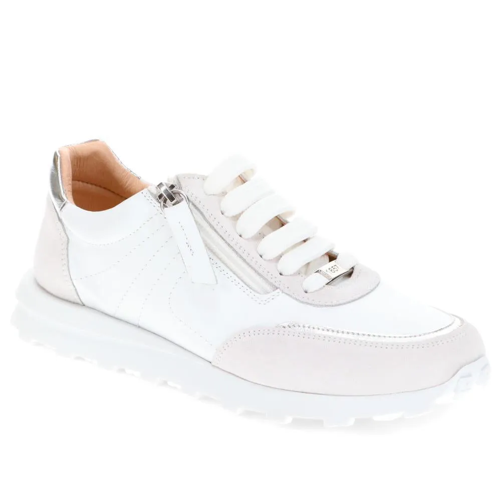Aisha Lace-Up Trainers - AISHA / 326 303 - White sold by Jones Bootmaker product image thumbnail 2