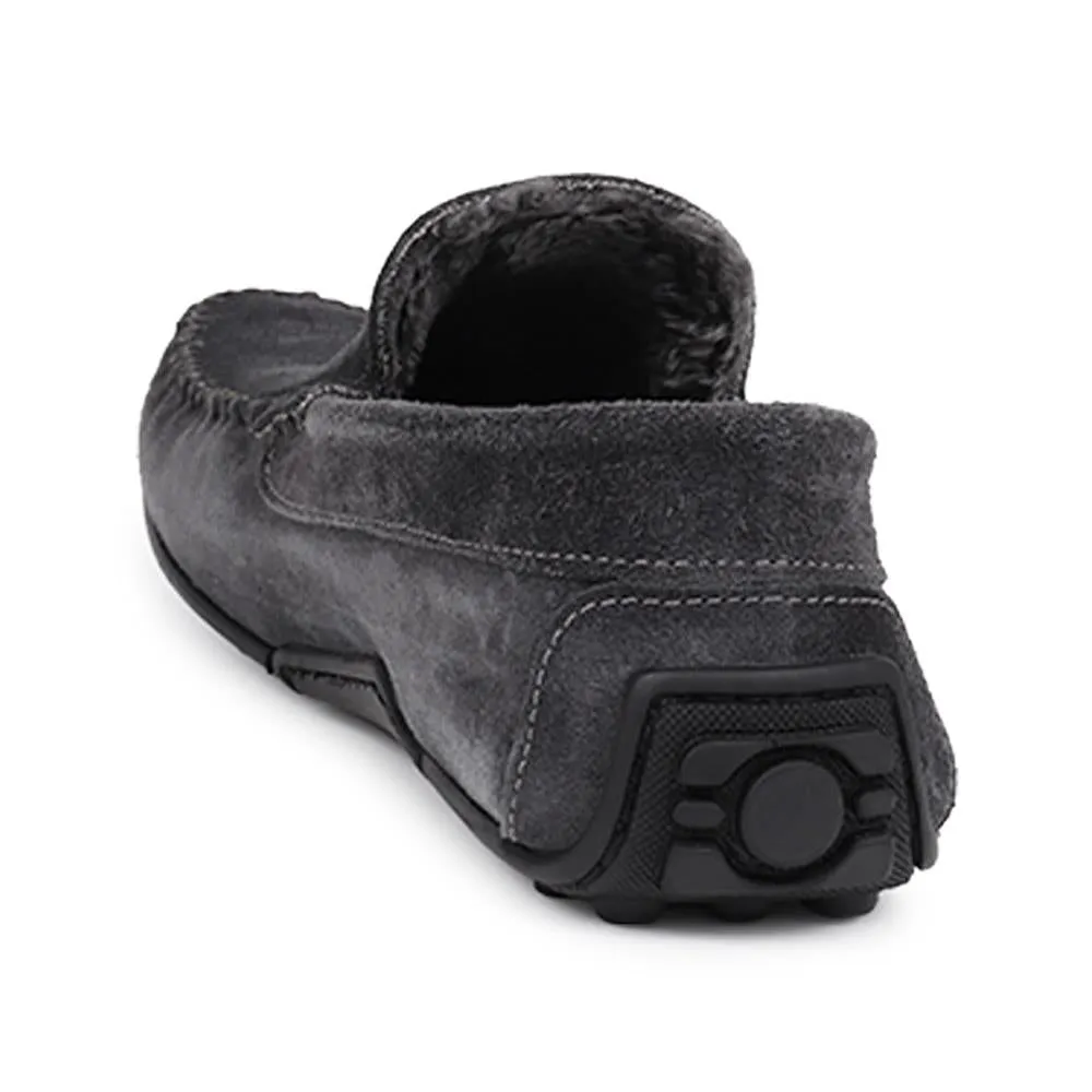 Zain Suede Full Slippers - ZAIN / 326 286 - Charcoal sold by Jones Bootmaker product image thumbnail 3