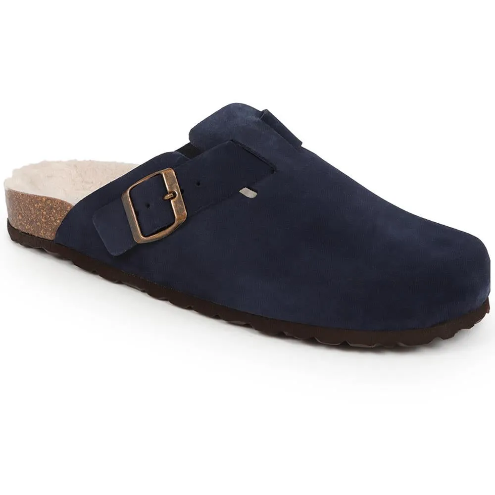 Freida Mules Slippers - FREIDA / 326 251 - Navy sold by Jones Bootmaker product image thumbnail 2