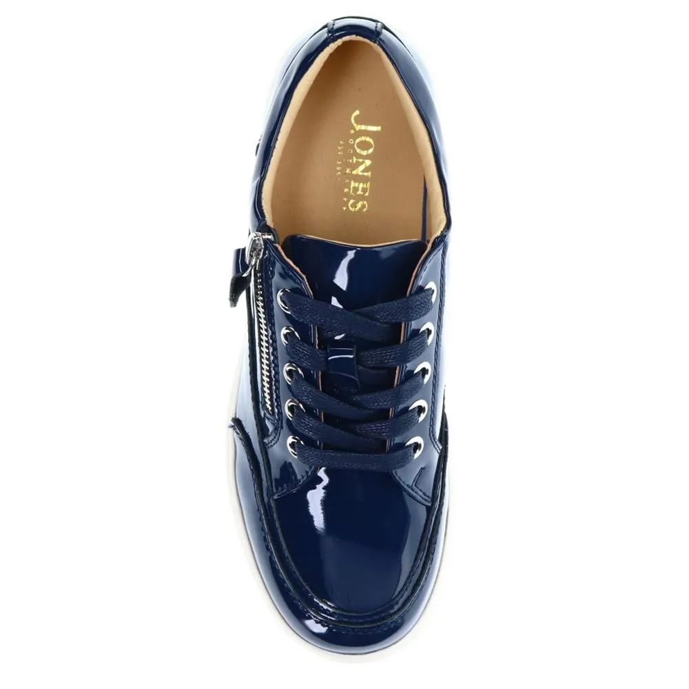 Audrie Chunky Trainers - AUDRIE / 326 248 - Navy Patent sold by Jones Bootmaker product image thumbnail 5