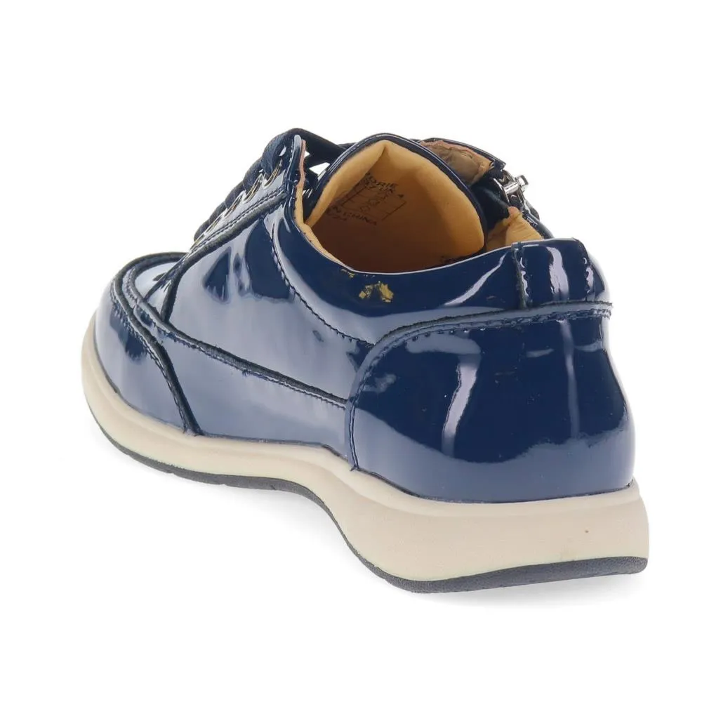 Audrie Chunky Trainers - AUDRIE / 326 248 - Navy Patent sold by Jones Bootmaker product image thumbnail 3