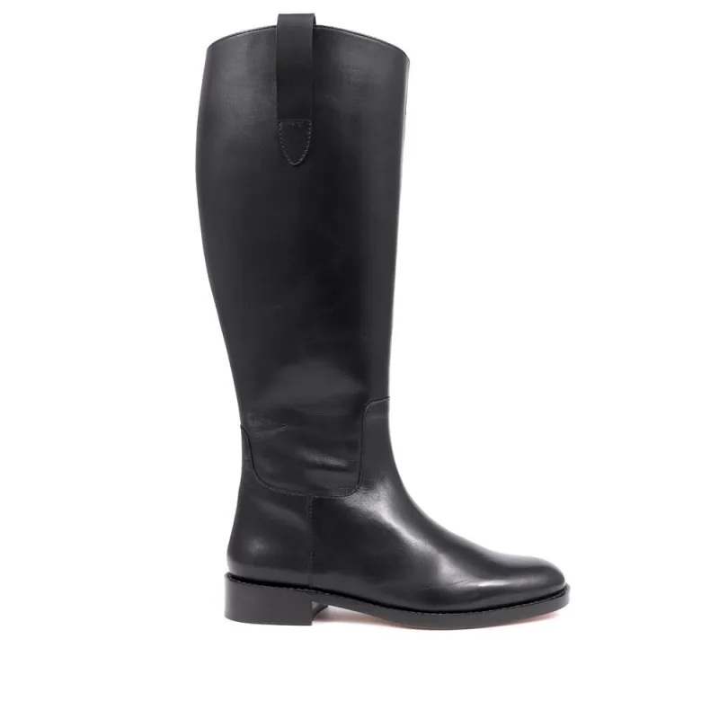 Emelia L Leather Calf Boots  - EMELIAL / 326 211 - Black sold by Jones Bootmaker