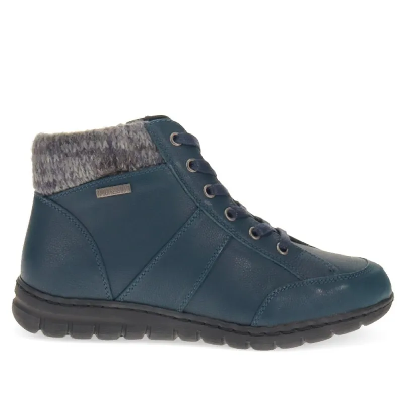 Nimble Leather Ankle Boots - NIMBLE / 326 157 - Navy sold by Jones Bootmaker