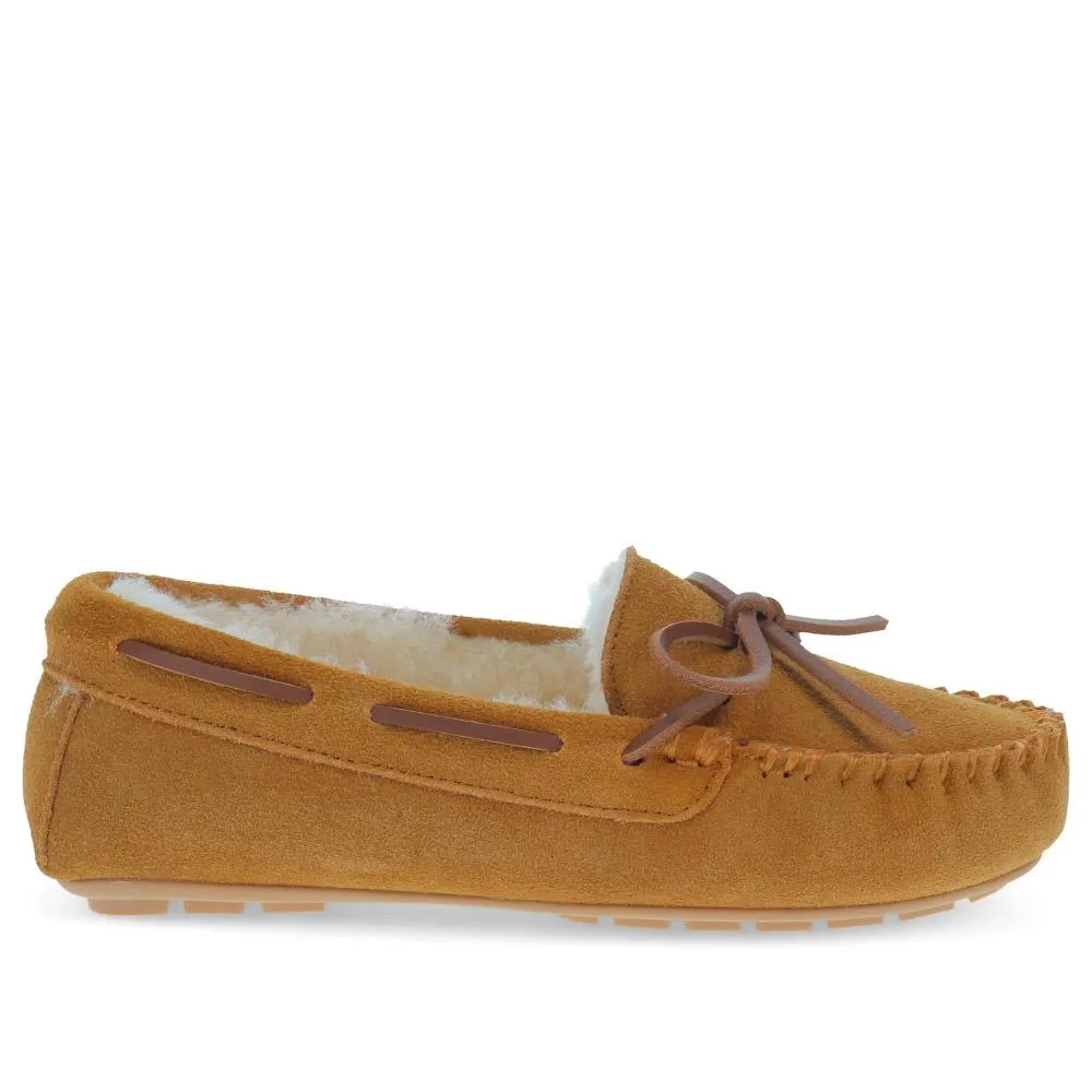 Ferne Full Slippers - FERNE / 326 073 - Chestnut sold by Jones Bootmaker