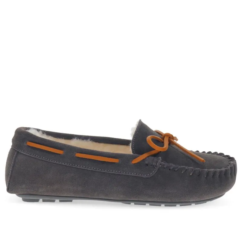 Ferne Full Slippers - FERNE / 326 073 - Grey sold by Jones Bootmaker