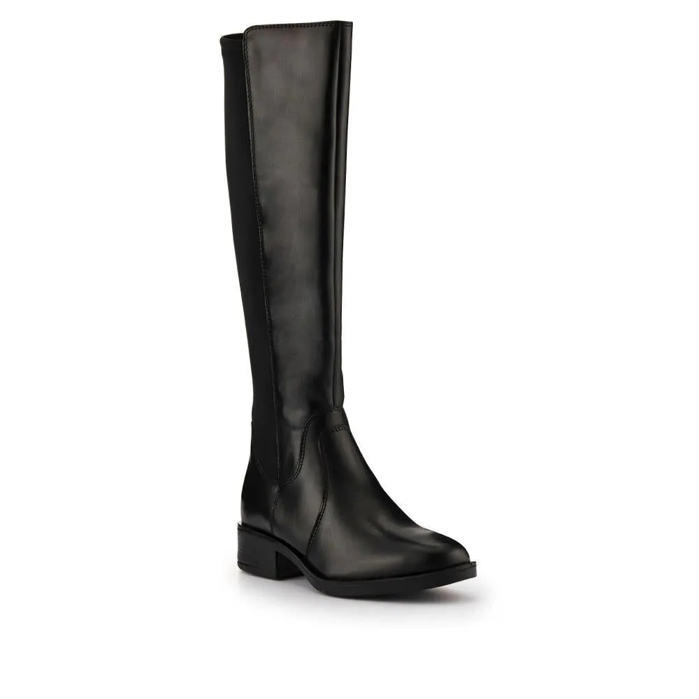 Ellisia Leather Stretch-Fit Long Boots - ELLISIA / 326 064 - Black sold by Jones Bootmaker product image thumbnail 2