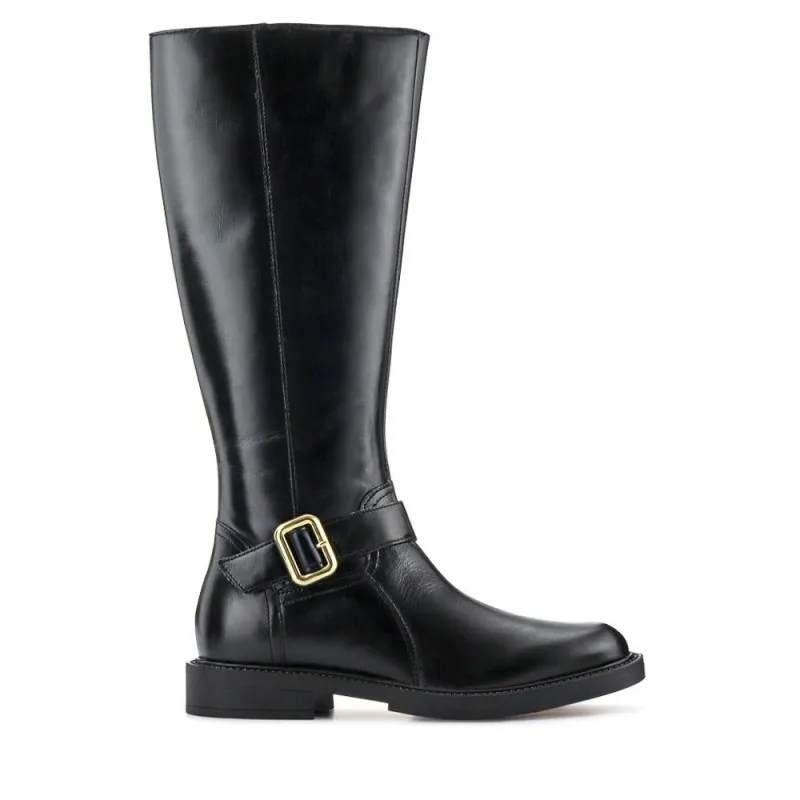 Elisha Leather Long Boots - ELISHA / 326 063 - Black sold by Jones Bootmaker