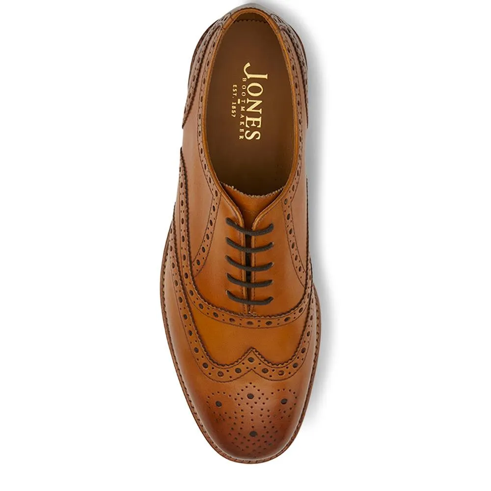 Braxton Leather Brogues - BRAXTON / 326 034 - Tan sold by Jones Bootmaker product image thumbnail 5