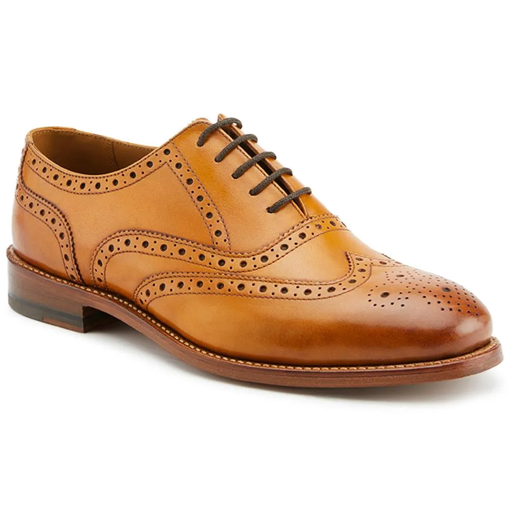 Braxton Leather Brogues - BRAXTON / 326 034 - Tan sold by Jones Bootmaker product image thumbnail 2