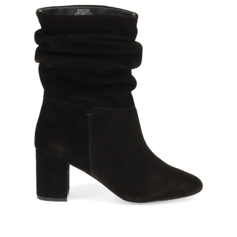Karelle Calf-Length Boots - KARELLE / 325 958 - Black sold by Jones Bootmaker
