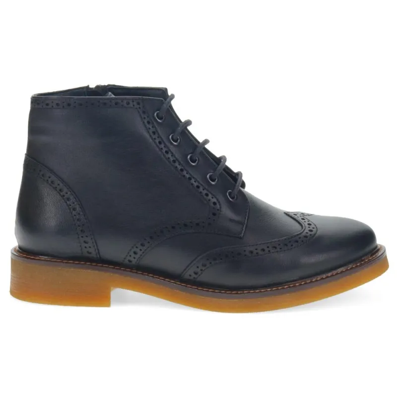 Novi Brogue Ankle Boots - NOVI / 325 941 - Black sold by Jones Bootmaker